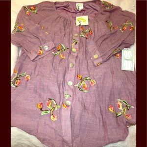 NWT Anthropologie Peasant top